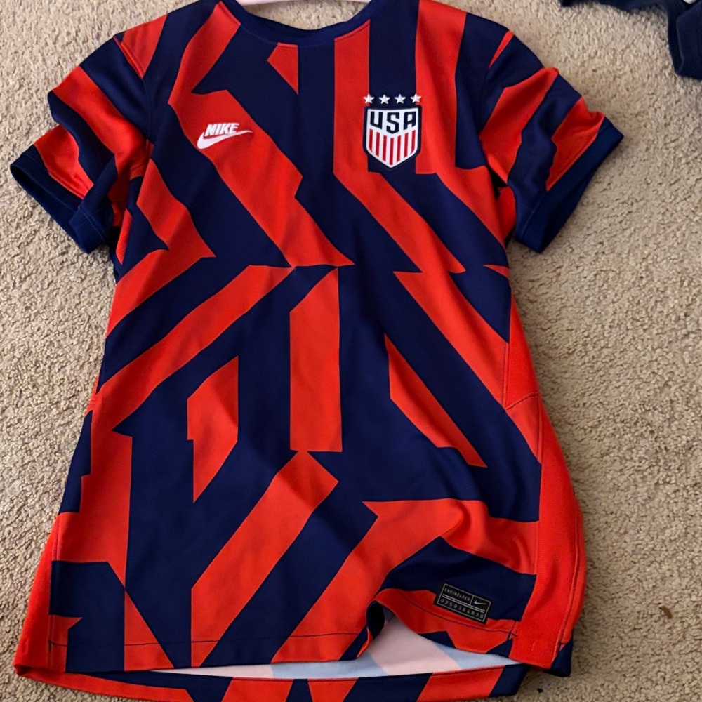 Nike Kids USA Soccer Jersey - Red and Navy